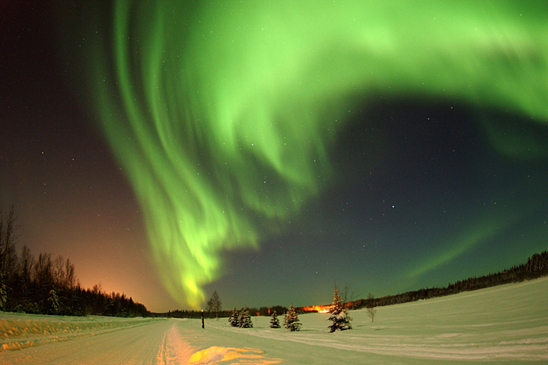 Caza de auroras boreales con ProCamera : Recorrido largo