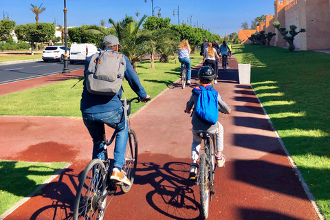Marrakech Best Guiado City Cycling Tour em inglês ou holandês