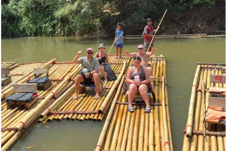 Khao Lak: Khao Sok National Park Bamboo Rafting Tour
