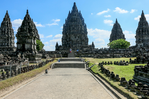 Yogyakarta : visite familiale à Borobudur + Prambanan + Guide