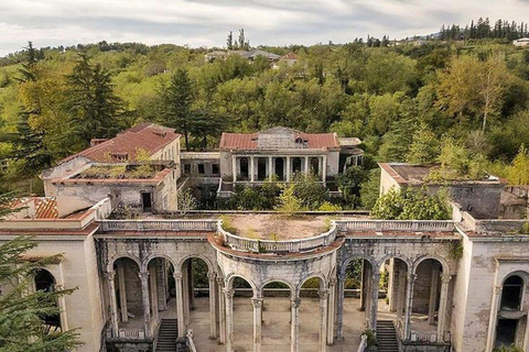 Batumi: Tskaltubo Abandoned Sanatoriums Drone & Photo Tour