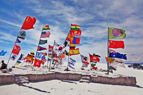 Vanuit La Paz: Uyuni Zoutvlaktentocht 1 dag + rondreis per busRONDREIS UYUNI SPAANS