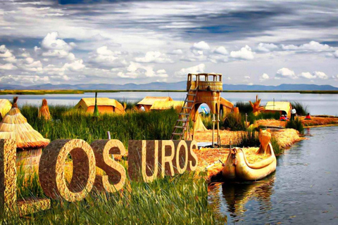 Puno: Ganztagestour Uros - Taquile. Besuch des Titicacasees