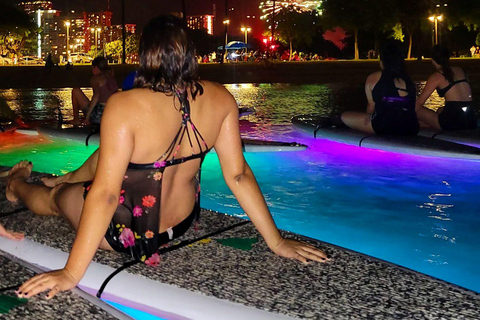 Honolulu: Fireworks Glow and Flow Yoga Class