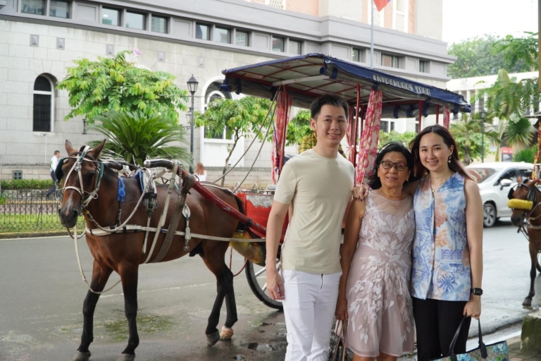 ⭐ Intramuros Horse Ride and Historical Tour ⭐ (Randonnée à cheval et visite historique)Visite à pied et visite culinaire à Intramuros