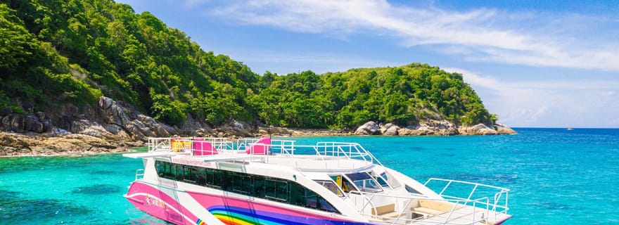 Depuis Phuket : Plongée en apnée et exploration à Bamboo et Phi Phi