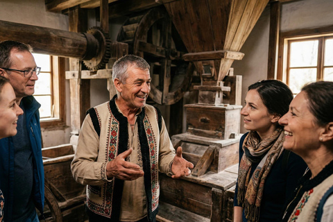 Bucharest Tour Parliament, Ceausescu House & Village Museum Interactive Audio Guide in 24+ languages.