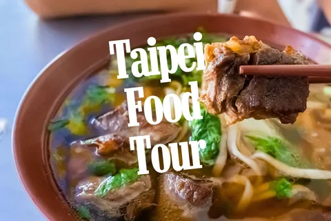Taipei : Visite culinaire dans la rue Golden Lane (déjeuner complet)
