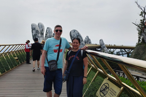 Excursão particular à Ponte Dourada, Ba Na Hills e Terra Santa de My Son