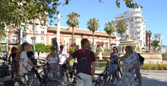 Sevilla: Geführte Tour mit dem Elektrofahrrad