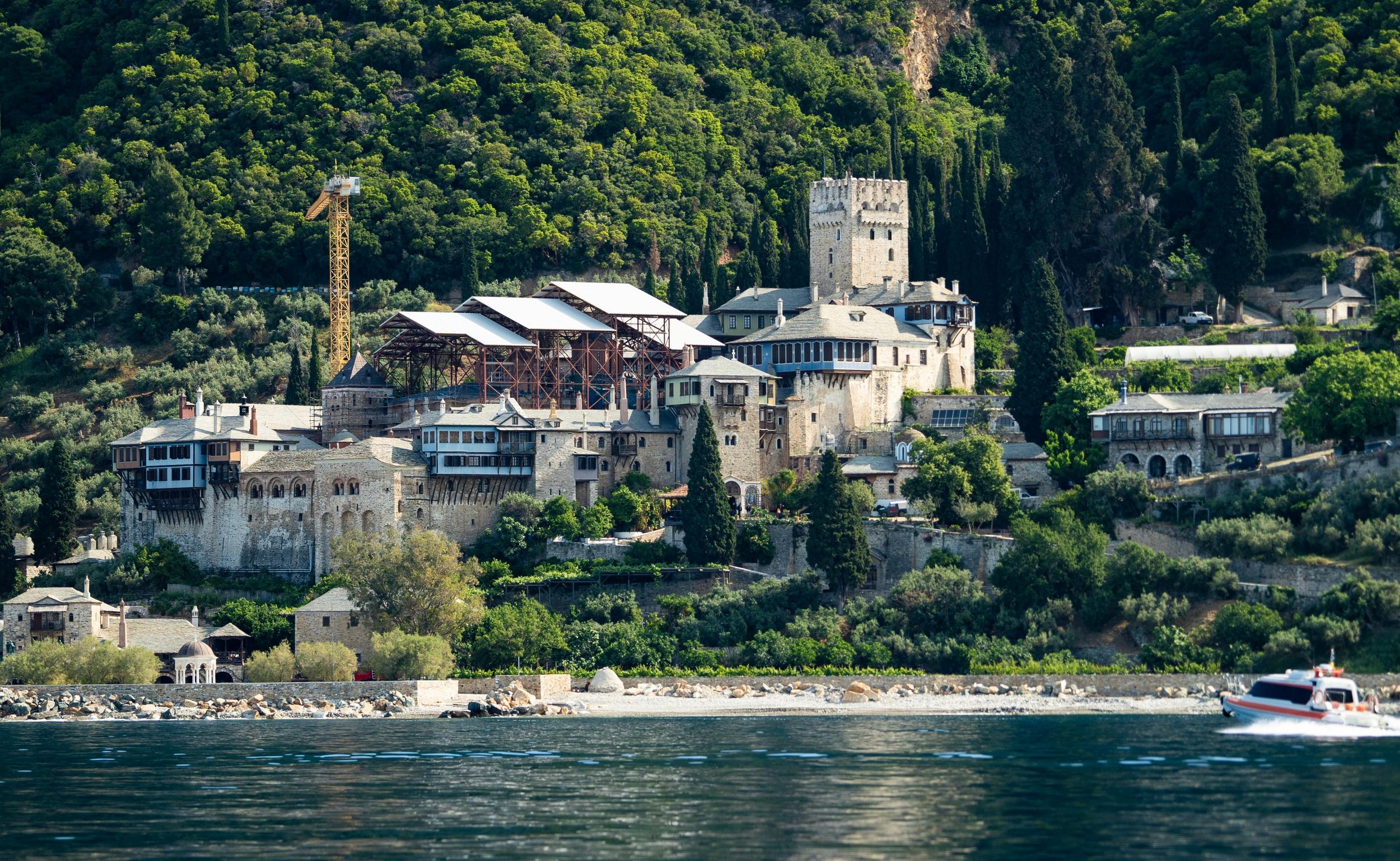 Tripiti: Private Bootstour zum Athos und zur Insel Amouliani