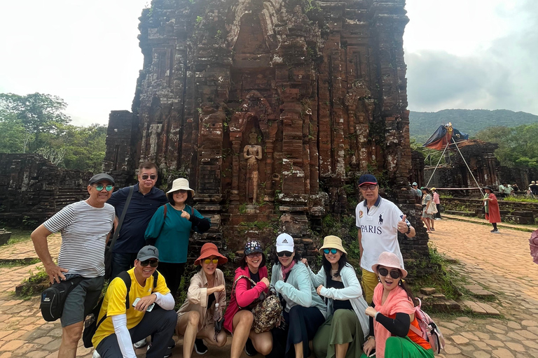 Las mejores excursiones/traslado al santuario de My Son7 a.m. únete a la visita guiada en grupo (evita la multitud y el calor)