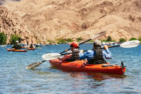 Från Las Vegas: Black Canyon halvdagsutflykt med kajak