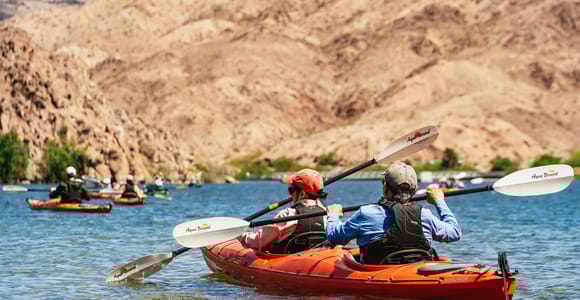 Von Las Vegas aus: Black Canyon Halbtagestour mit dem Kajak