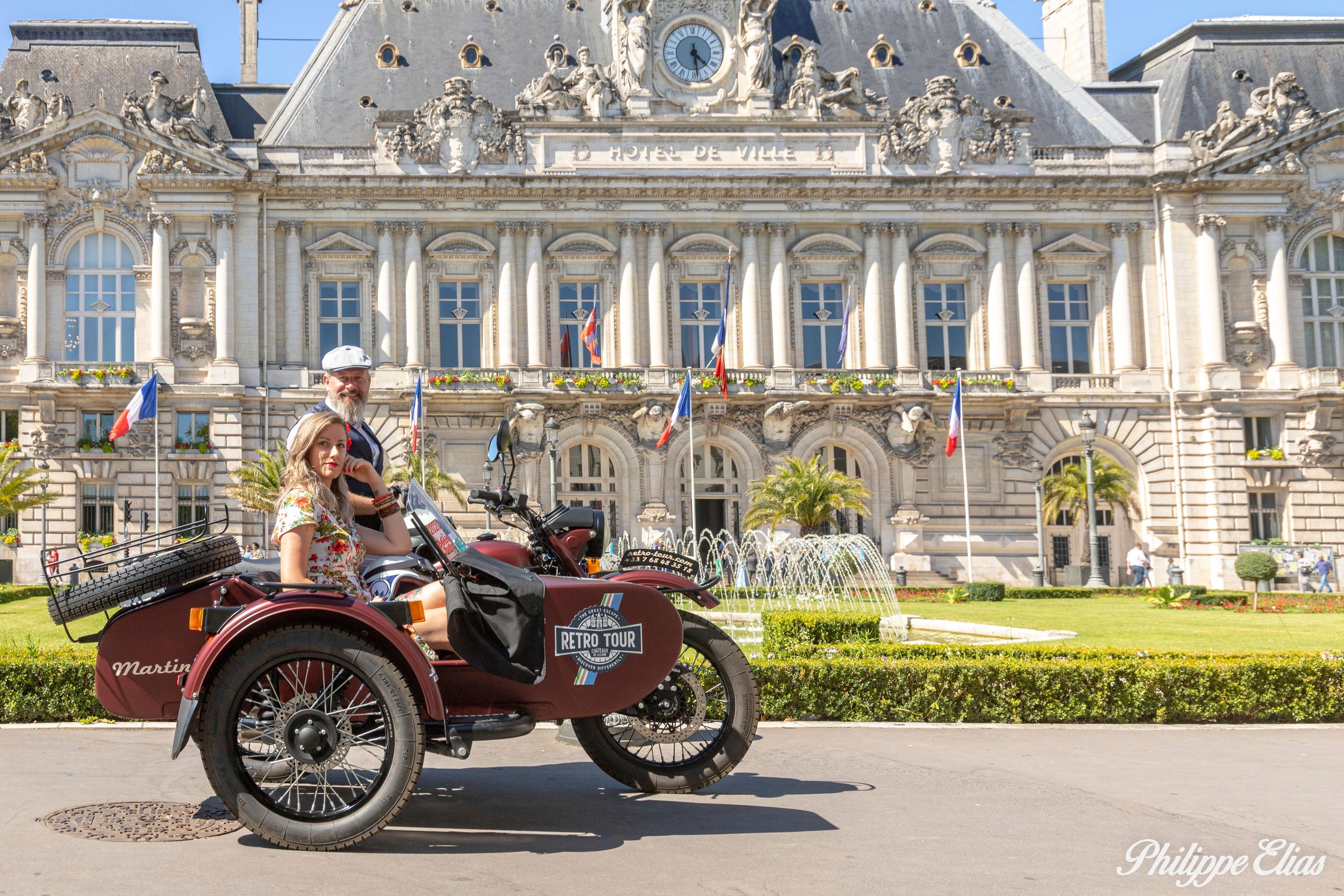 Von Touren: Retro Classic Seitenwagenfahrt