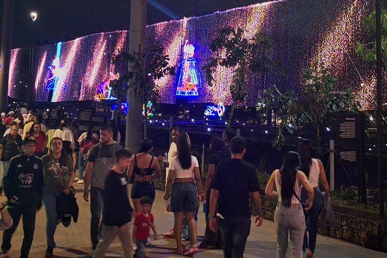 Medellín: Christmas Lights Sightseeing Tour with Envigado, 5 hours Medellín: Shared Christmas Lights Sightseeing Tour with Envigado, 5 hours
