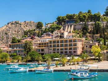 Visite privée de l'ancienne Corinthe, Mycènes et Nauplie