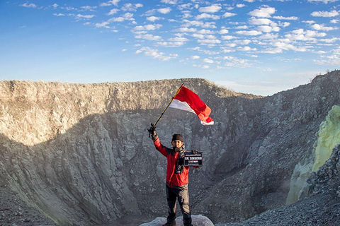 From Yogyakarta: Mount Sindoro Hiking Tour with Guide Mount Sindoro Hiking Camping 2D1N Tour with Guide