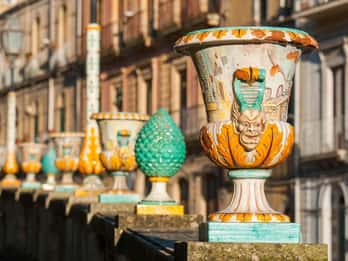Keramik von Caltagirone Urban Trekking