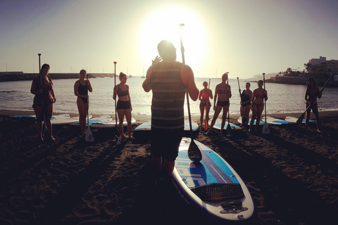 Gran Canaria : Stand Up Paddle (SUP) course, Arguineguín. 2 hours. Gran Canaria : Paddle Surf Course, Arguineguín. 2 hours.