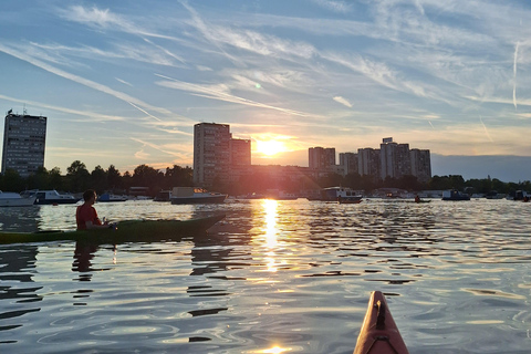 Belgrade: Sunset Kayak Adventure