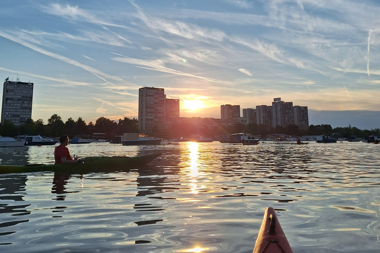 Belgrade: Sunset Kayak Adventure
