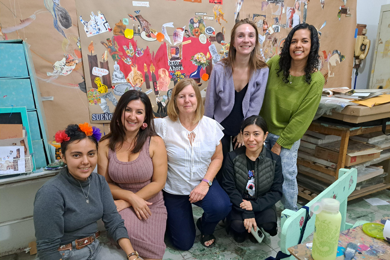 Downtown Oaxaca: Collage Workshop – The Phenomenology of Collage