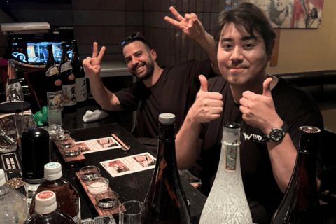 Experience Comparing Sake and Delicacies in shinjyuku