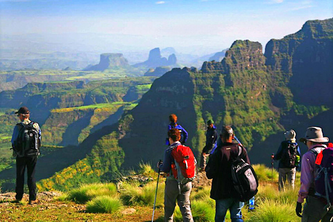 4-dniowa wycieczka trekkingowa w góry Simien.4 dni trekkingu w górach Simien.