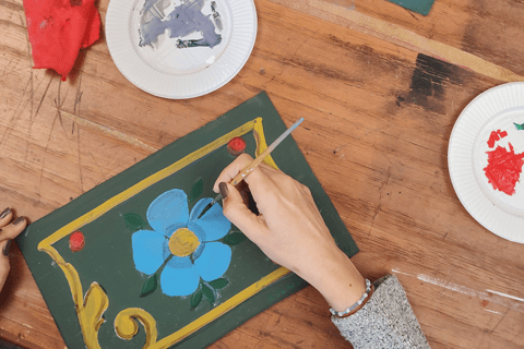 Lezione d&#039;arte di Fileteado in piccoli gruppi e tour a piedi di San Telmo