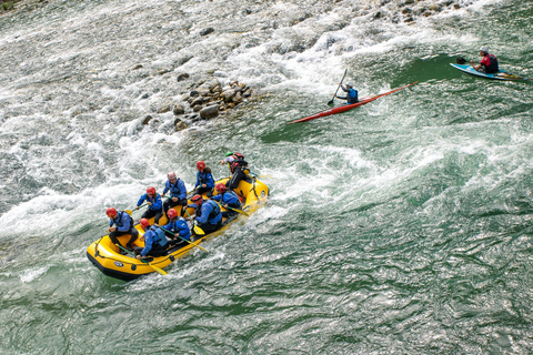 From Tirana/Durres/Golem: Adventure Guided Rafting Day Trip Private Tour from Tirana or Durres