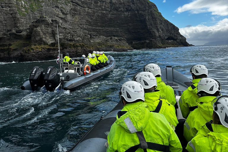 Faroe Islands: RIB Boat Tour to Klæmintsgjógv Sea Cave