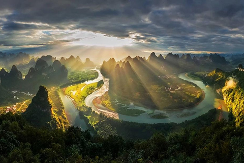 Guilin: tour privato di 4 giorni con Guilin, Yangshuo e Longji