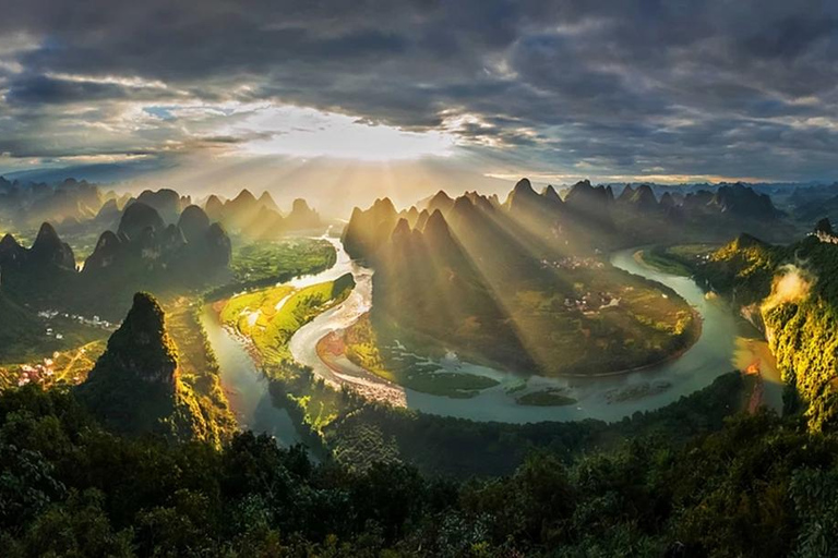 Guilin: tour privato di 4 giorni con Guilin, Yangshuo e Longji