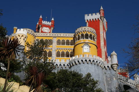 Lissabon: Sintra, Pena Palace, Cabo Roca kust &amp; Cascais TourMet toegangsbewijs voor het paleis van Pena inbegrepen