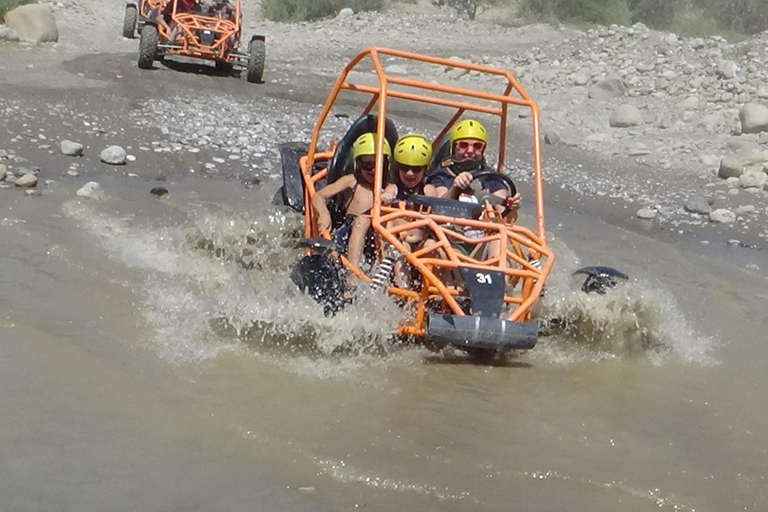 Excursión de Aventura en Antalya: Rafting&amp;Buggy/Quad Safari&amp;Zipline