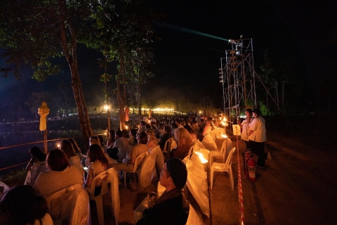 Chiang Mai: Ticket de entrada al Festival de los Faroles del Cielo con cena