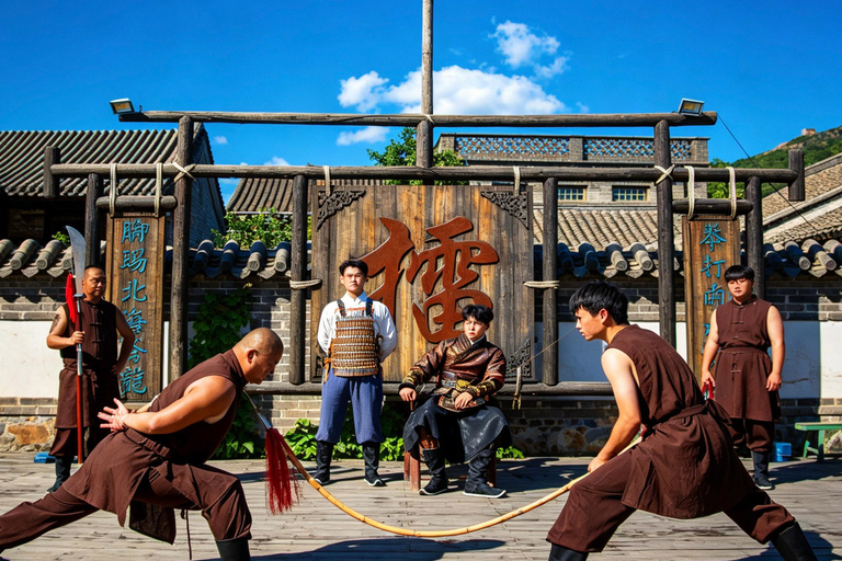 Beijing: Great Wall & Gubei Water Town Day to Night Tour Private Group Gubei Water Town & Simatai Great Wall Day Trip