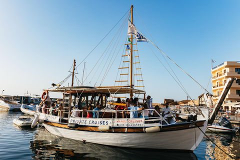 Chania: Sunset Boat Cruise with Guide