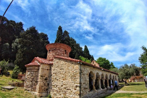 Berat and Mangalem Quarter with Ardenica Monastery
