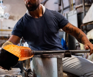 Venice: Murano Glass-Blowing Demo and Workshop