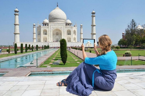 Agra: Skip-the-Line Taj Mahal &amp; Agra Fort Private TourTour without Taj Mahal &amp; Agra Fort Entry fees