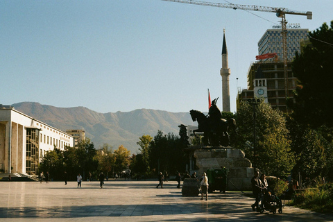 Tirana Airport: Private Ride & Tirana City Intro Budget Shared Seat: Flexible Arrival (up to 5h wait)