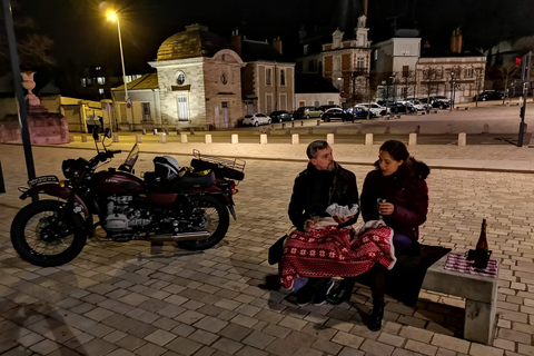 Tours : Visite nocturne du Sidecar Vintage avec dégustation de vin