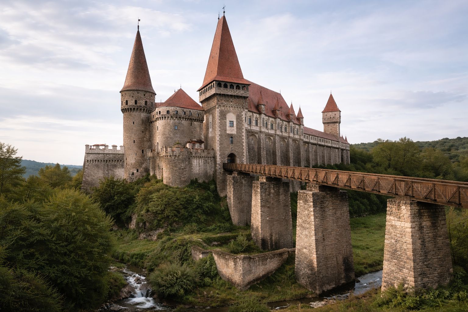 Brașov: Tagestour zum Schloss Corvin & Hateg-Bison-Reservat