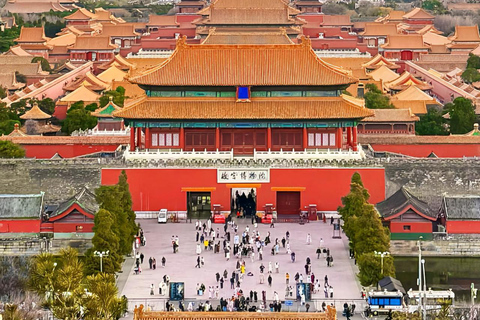 Beijing Jingshan Park Ticket: Full Forbidden City View Beijing: Panda Pavilion Admission Ticket