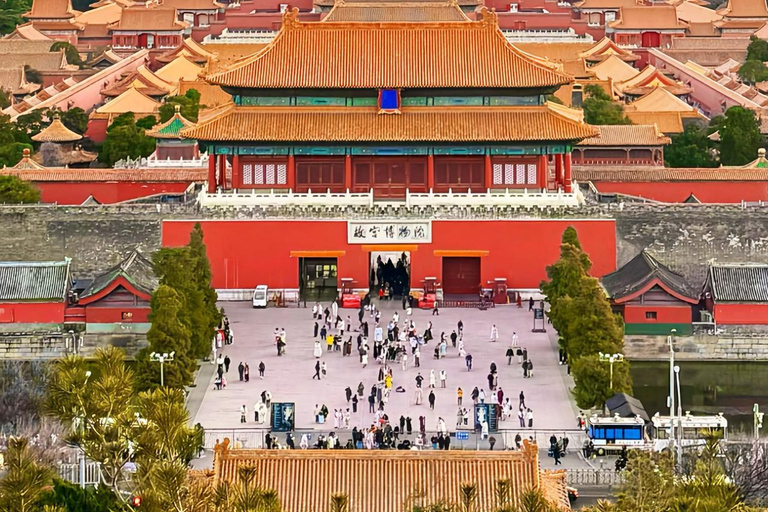 Beijing Jingshan Park Ticket: Full Forbidden City View Beijing: Panda Pavilion Admission Ticket