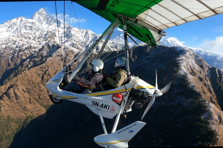 Depuis Pokhara : 30 minutes de vol en ULM