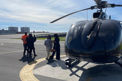 Le Cap : visite en hélicoptère (prise en charge à l&#039;hôtel)