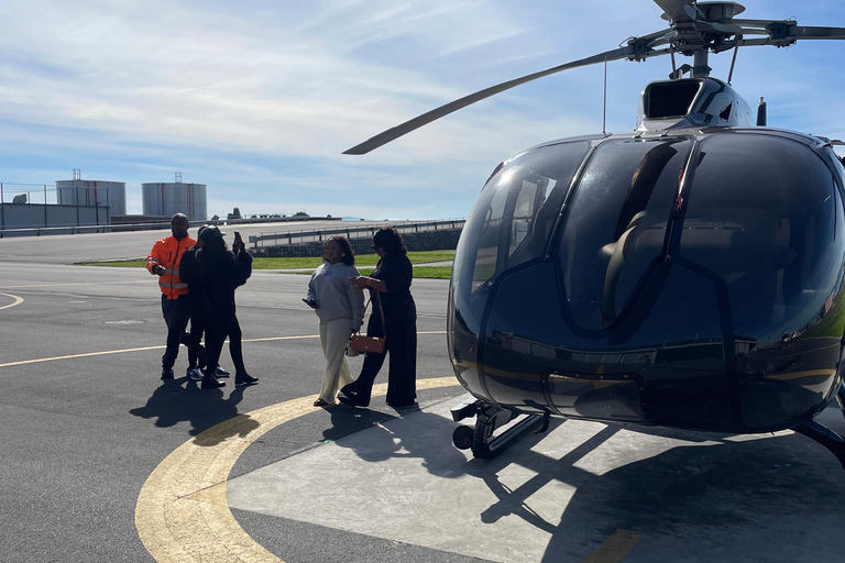 Le Cap : visite en hélicoptère (prise en charge à l&#039;hôtel)